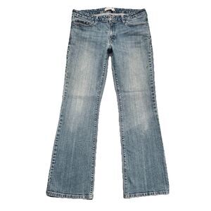 Levis 545 Low Bootcut Jeans 10/12 (31x30) Blue Denim Stretch Womens